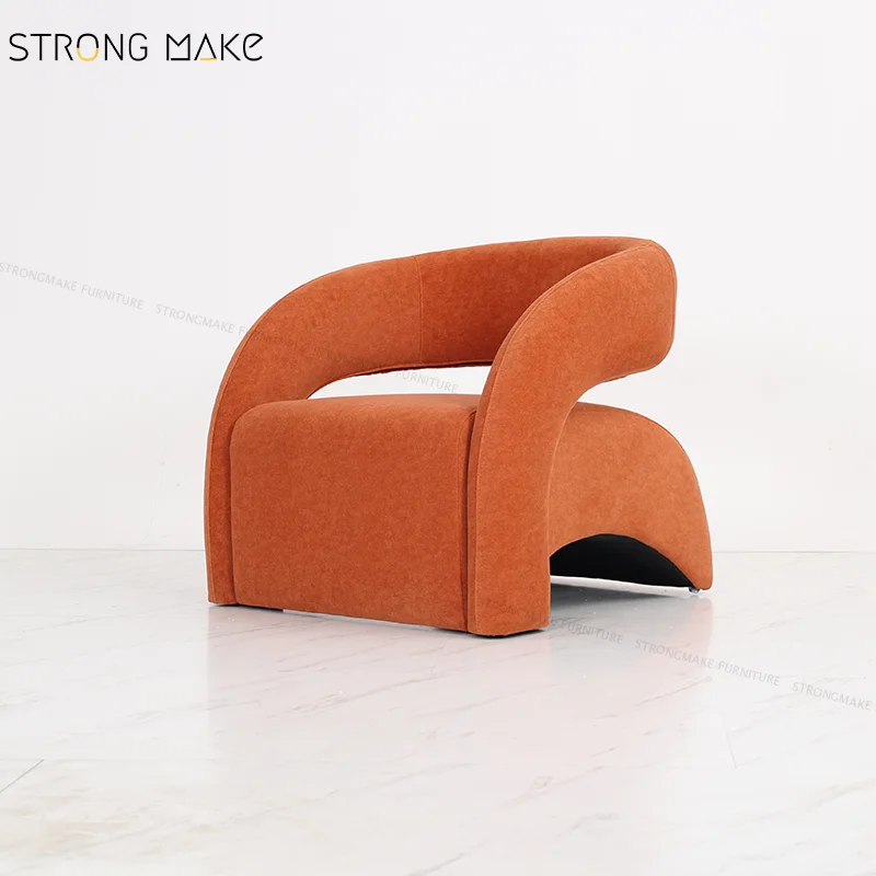 Design Modern Luxury Relax Leisure Design Accent Arm Chair Furniture Upholstered Comfortable Velvet Armchairs For Living Room