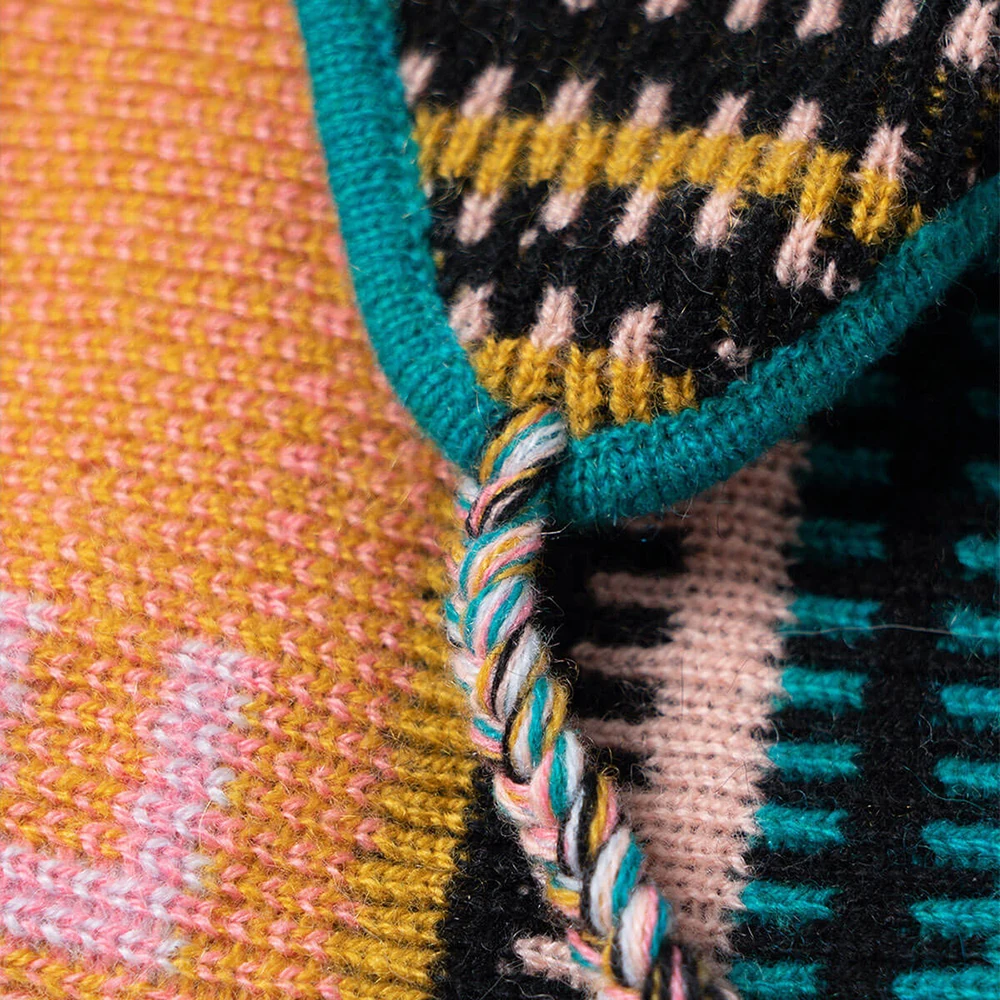 New warm and fashionable ear protection wool ball knitted hat