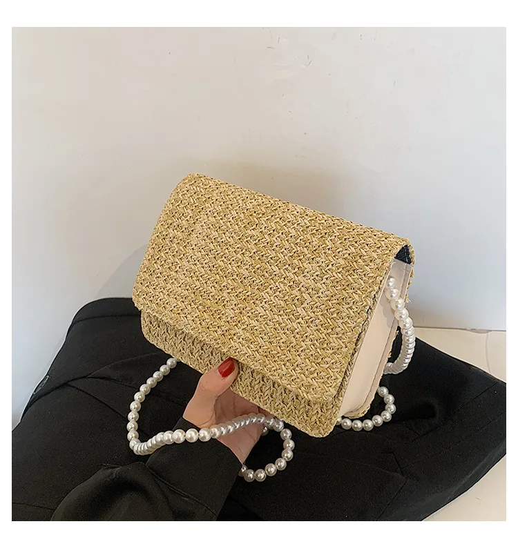 2023 New Coming Fashion Style Summer knitted Shoulder Bag for women ladies