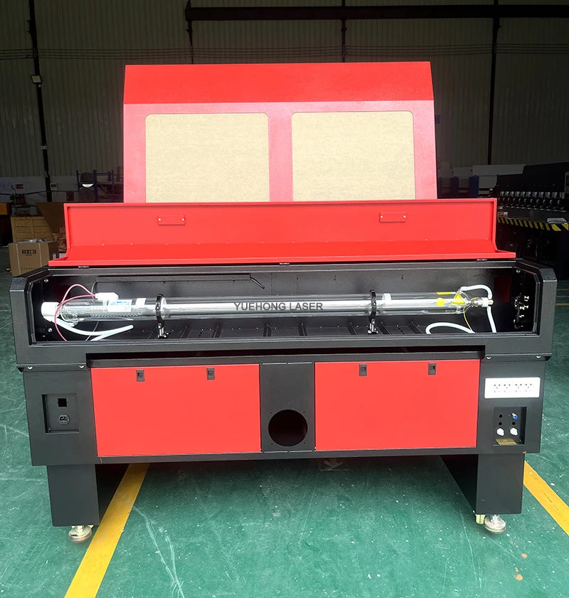 High Quality Cnc Co2 Laser Tube 80w 100w 130W Best YueHong Laser Wood Engraving Machine Price