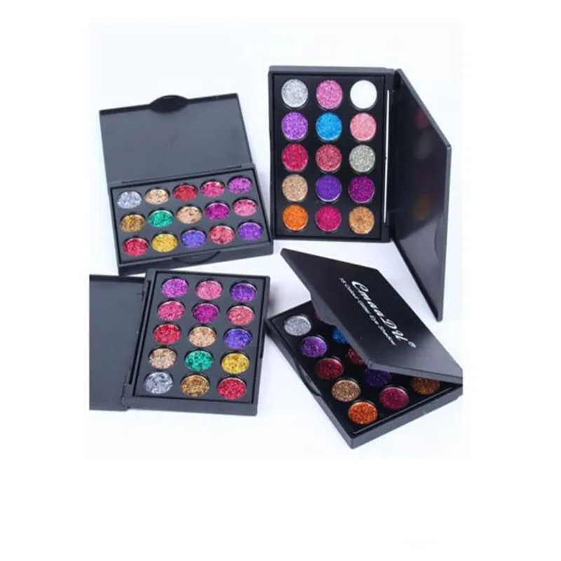 
2020 New Romantic Beauty 15 Colors Fashion Diamond Glitter Eye Shadow Beauty Eyes Make Up Powder Cosmetic 