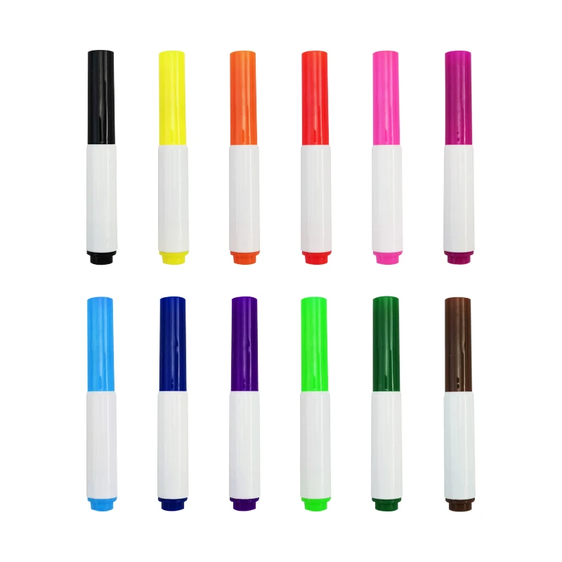 Школьные принадлежности 12 видов цветов моющаяся фетровая художественный маркер мини цветная водная ручка набор для детей DIY перо рисования