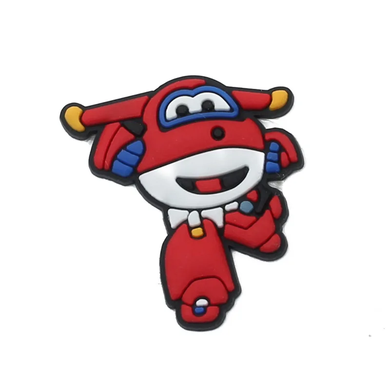 cartoon super wings wholesale croc pvc shoe charms woody shoe decoration custom charms