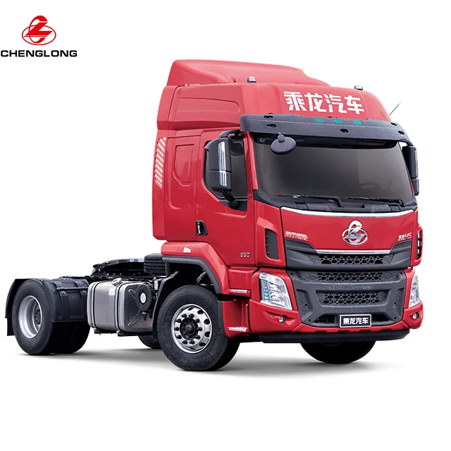 Chenglong Factory Supply H53d High Roof Two-bedroom Cab Commercial Truck 6 Wheels Trailers Heavy Truck Chinese Fast Automatic