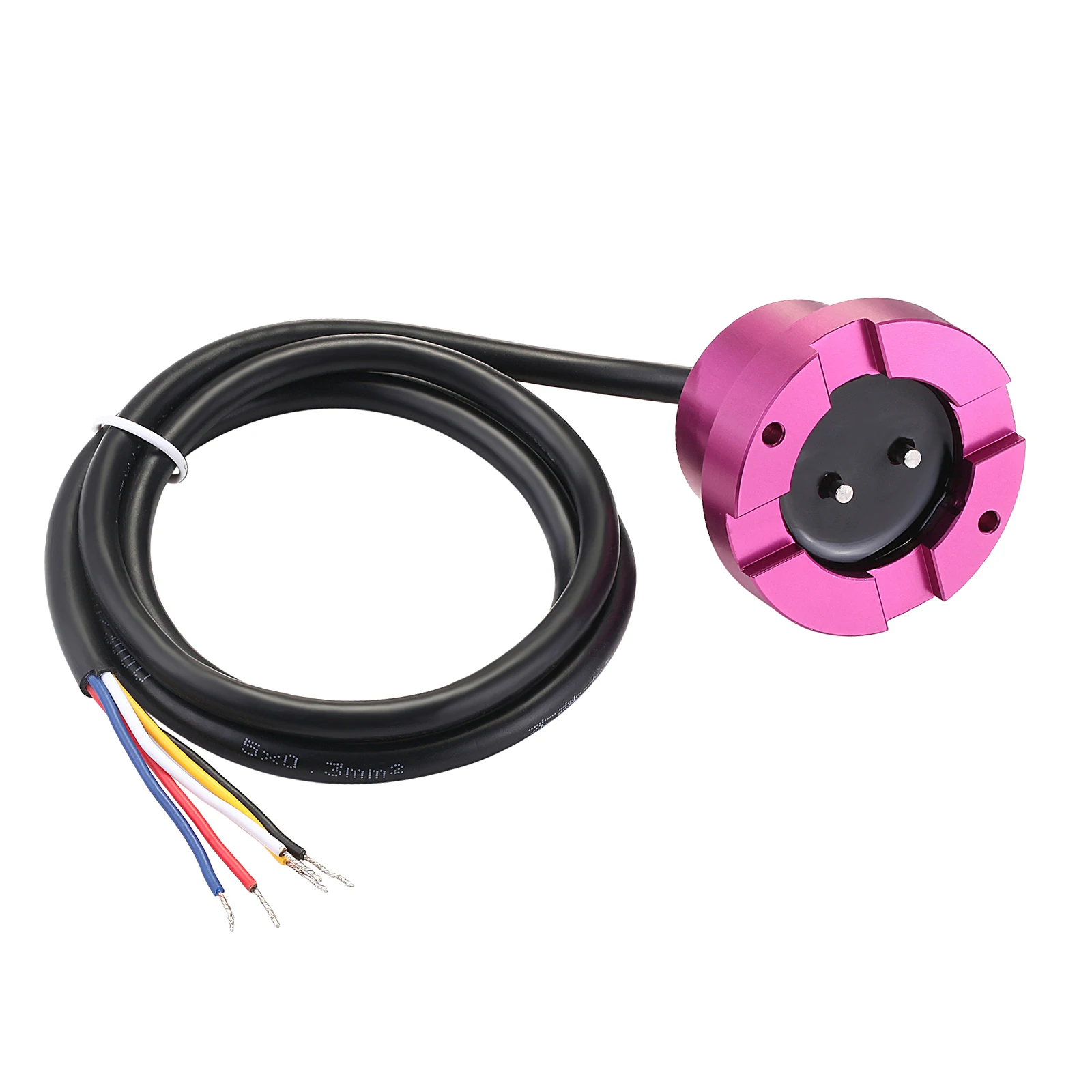 Long Cable Red/Silver Metal Water Leak/Leakage Sensor/Detector/Alarm With 2 Probes