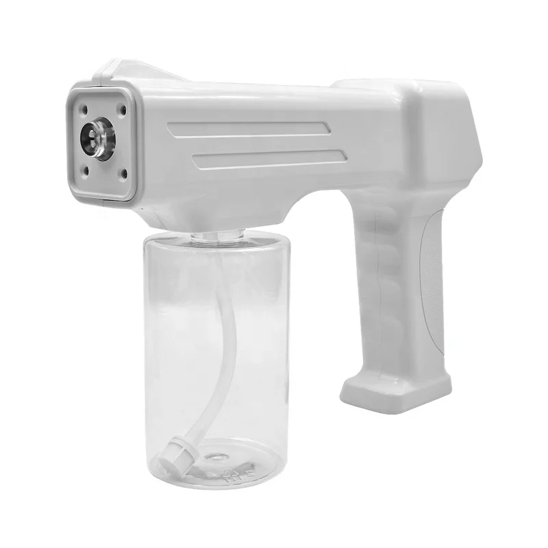 Мини Портативный синий луч света распылитель, распылитель Беспроводной нано запотевание распылитель дезинфицирующее средство спрей цена опрыскиватель дезинфекции пистолет