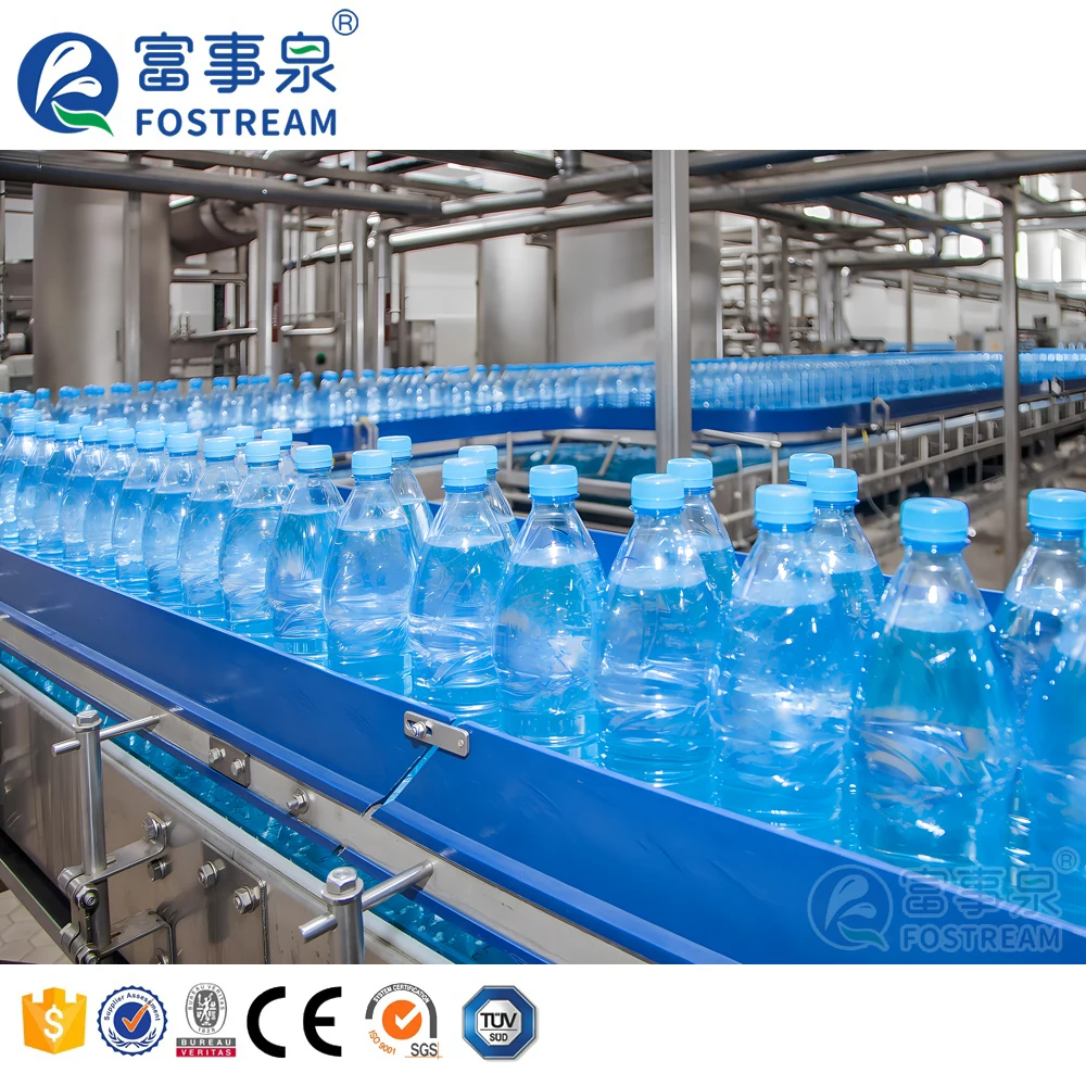Full Automatic xgf18186 80 bpm Mineral Water Filling Machine for Water Bottling Line