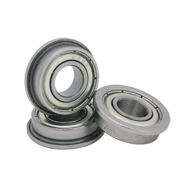 Подшипник из стали высокого качества F699 RS 2RS F699ZZ, шарикоподшипник с глубоким желобом и фланцем