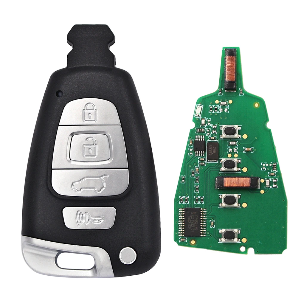 4B Remote Car Key 315/433Mhz PCF7952A Chip for Hyundai Veracruz 2007 - 2012 FCC ID: SY5AVISMKFNA04 PN: 95440-3J600 / 95440-3J500