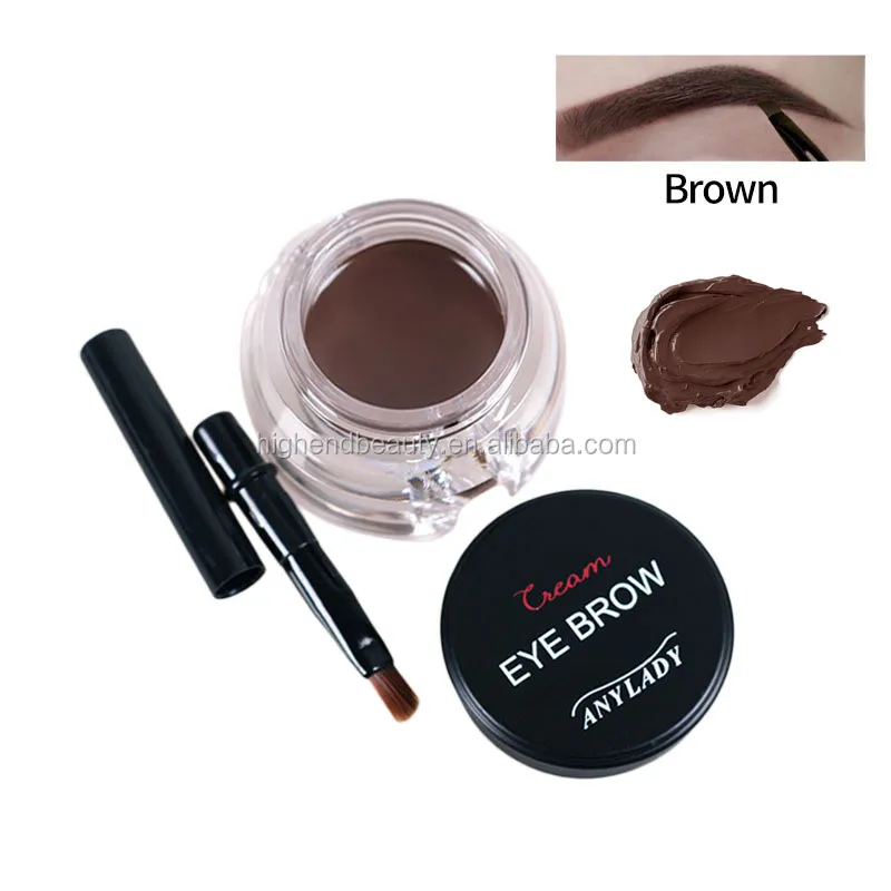 Private label Your own brand makeup eyebrow best selling products eyebrow gel waterproof eyebrow pomade 3 colors
