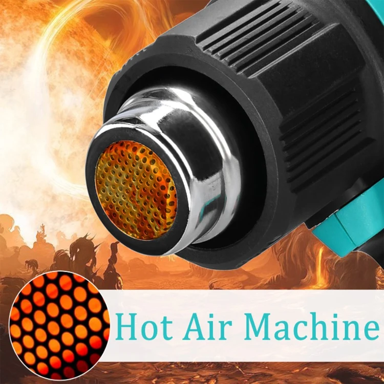 Wireless Rechargeable Heat Gun Plastic Welding Portable Tool Heat Shrink Film Heat Gun With Lithium Battery