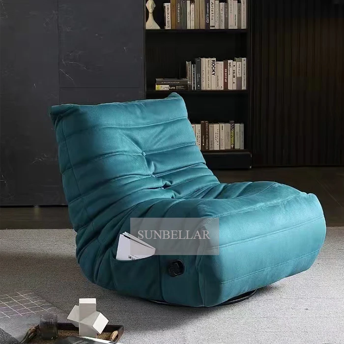 Modern designer sofa chair togo lazy boy rocker recliner electric power fabric reclining chairs for sale living room fireside