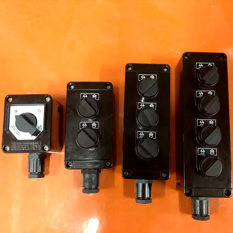 220v 10A Area Zone 1 Zone 2 GRP material explosion proof selector switch