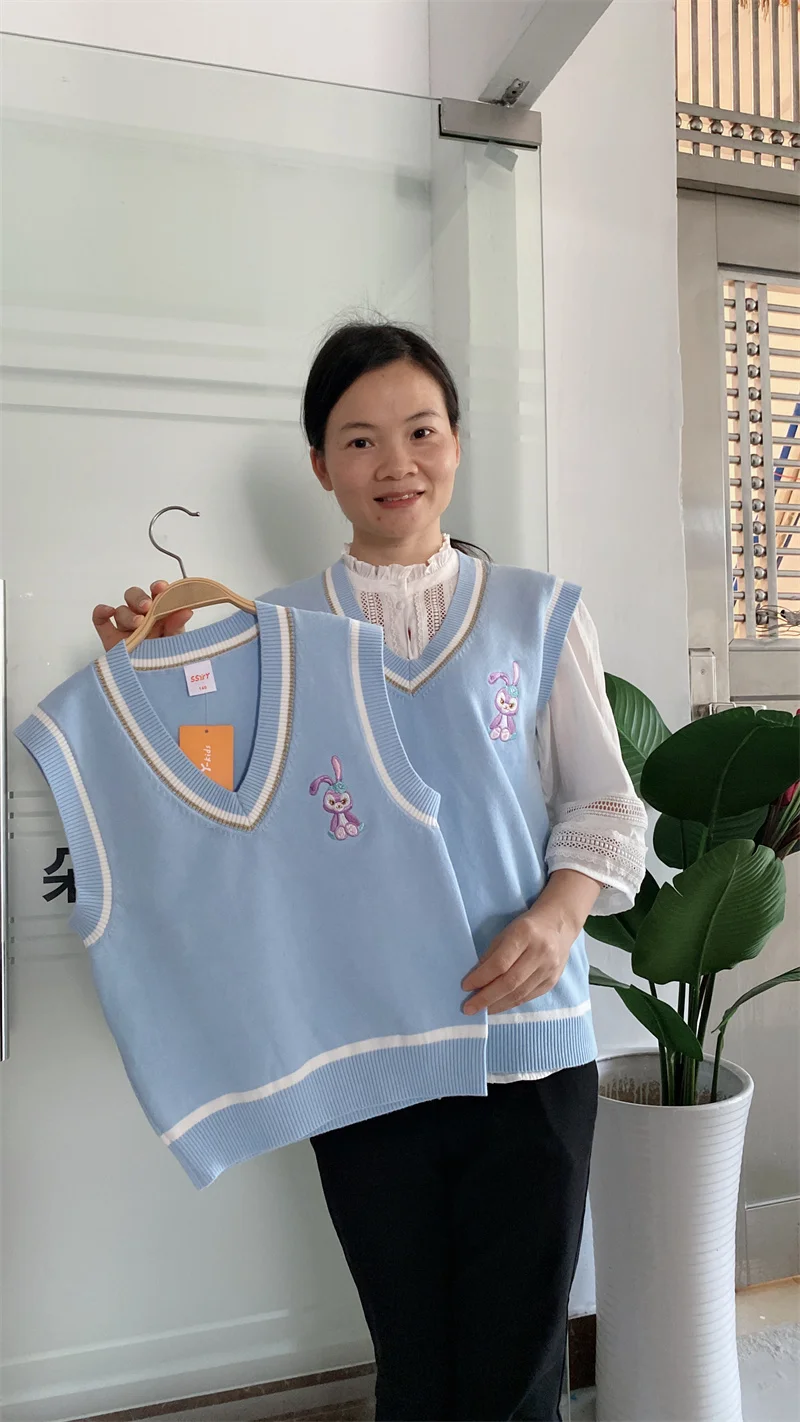 Sweater for Kids College Style British vest sweater