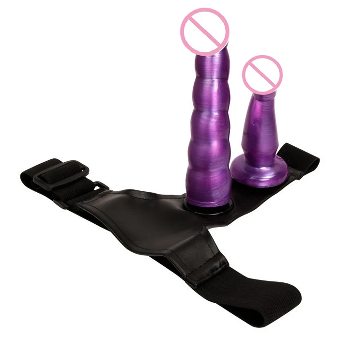 Hot selling hard double head power pants hair cannon lesbian wear pull solid color dildoPower Concrete Vibrators