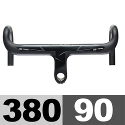 OG-EVKIN HB-1300 Carbon Road Bike Integrated Handlebar OD2 28.6/31.8mm Handlebars For Road Race Bicycles Handle Bar Bicycle Part