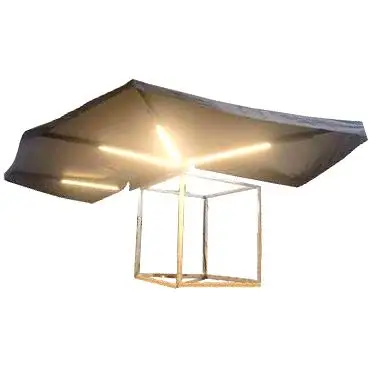 Outdoor 4x4 Car  360 Degrees Side Awning  Side Bat Wing Awning for outdoor camping with LED light