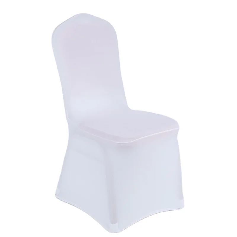Wholesale Factory Direct White Elegant Banquet Chair Slipcover Wedding Decoration Chair Cover
