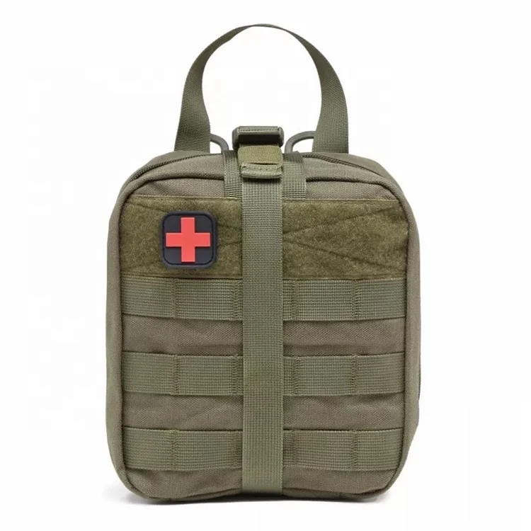 Hot Selling Tactical Molle Pouch Outdoor Hiking First Aid Kit Emergency Survival First Aid Kit Bag