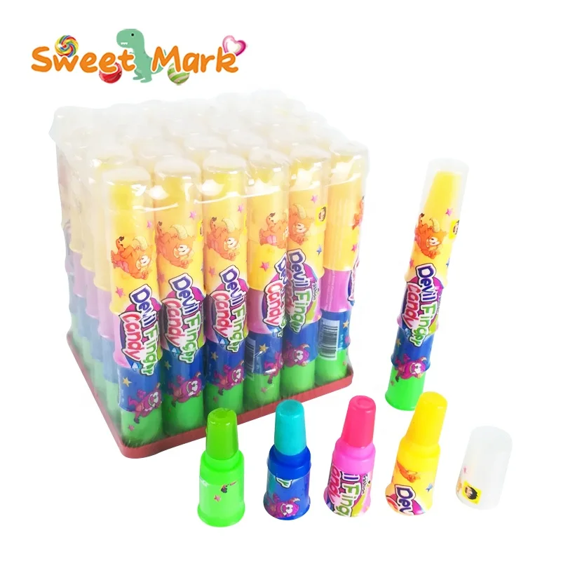 Direct factory candy toy classic finger hard candy stick mix fruit flavor
