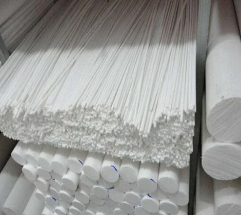 Заводской поставщик высокое качество PTFE белый экструдер твердый стержень