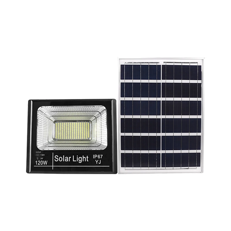 Ehome outdoor lighting ip67 waterproof cool white abs 25W 45W 65W 120W 200w  led solar street light