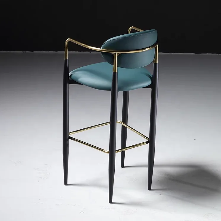 Modern velvet Bar Stool chair Furniture for Hotel Restaurant Bar home bar chair