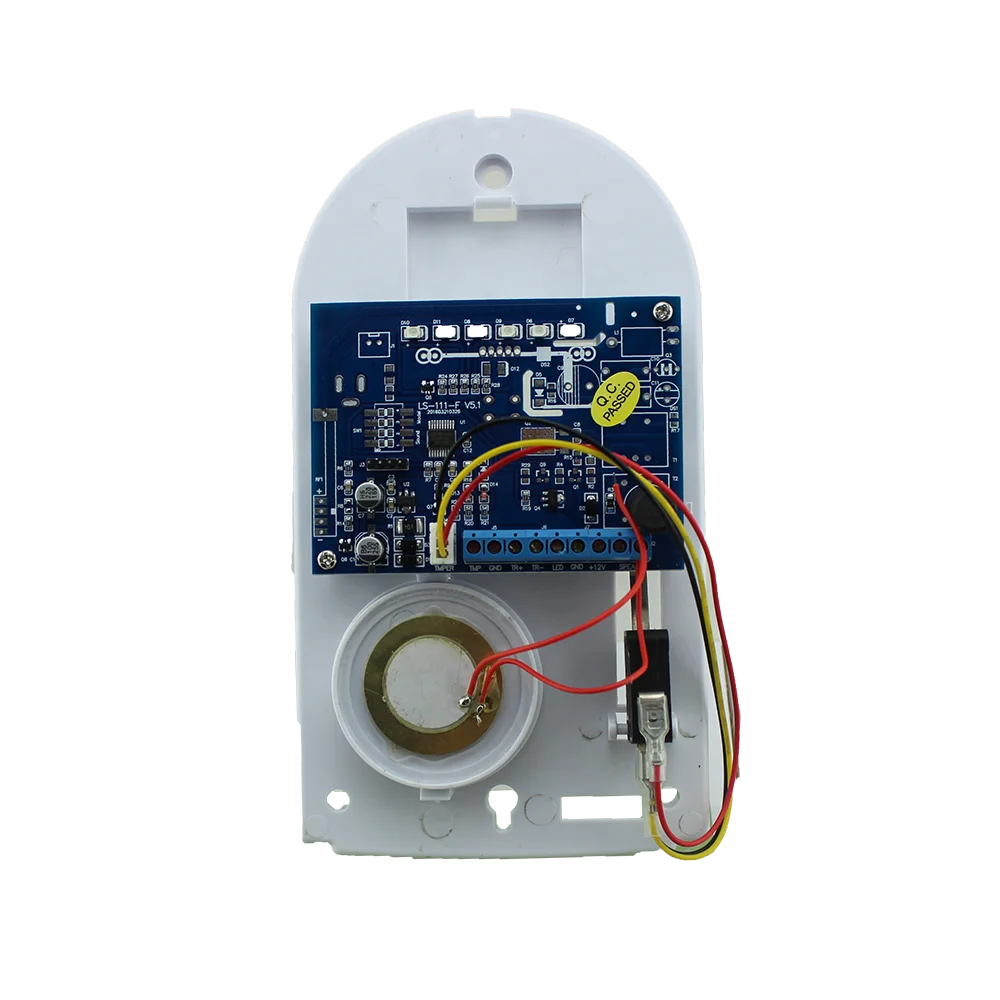 Factory direct supply Outdoor waterproof sound and light horn 12v wired siren with strobe light