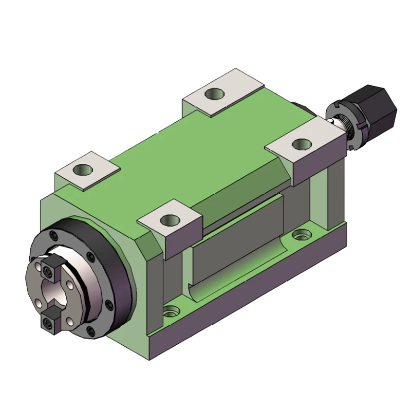 BT40 ER40 MT4 high precision power head, numerical control center drill milling spindle head