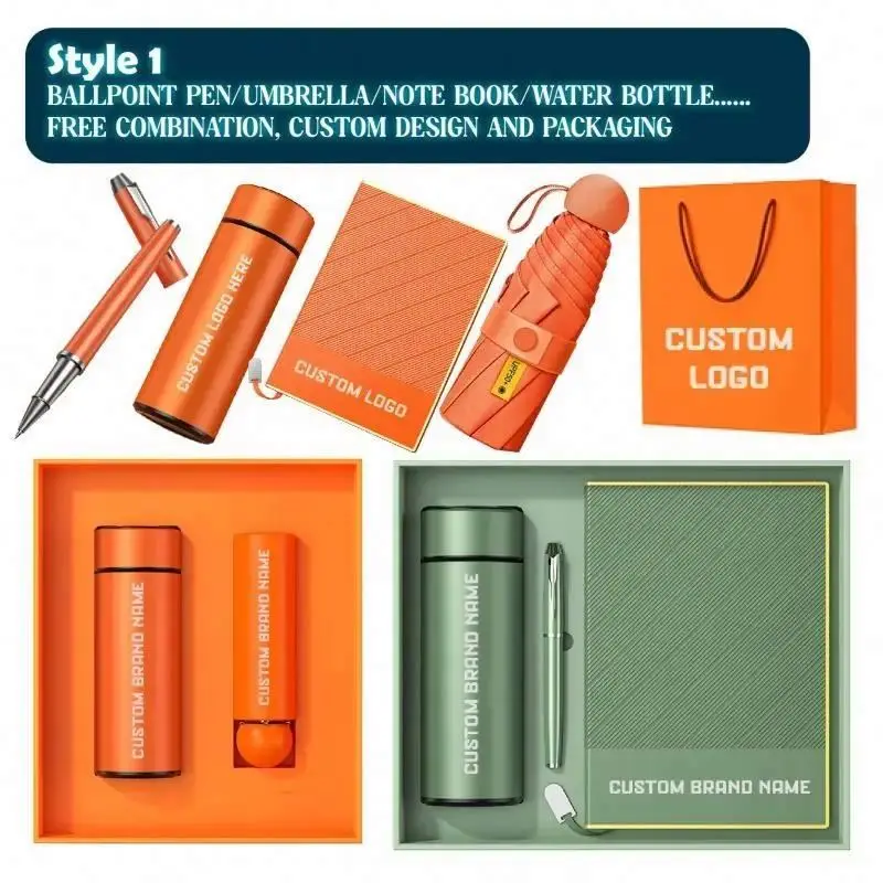 2025 New Arrival Custom Business Office Executive Office Festival Gift Set Account Portable Book New Fashion