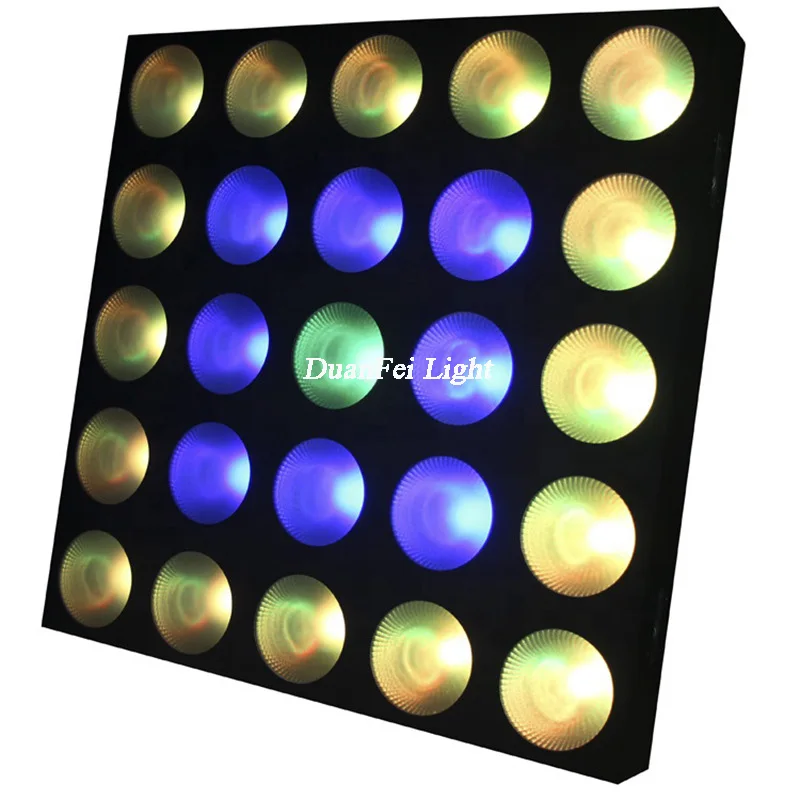Stage 25*30W RGB 3in1 led blinder llight wash beam 30w rgb matrix led
