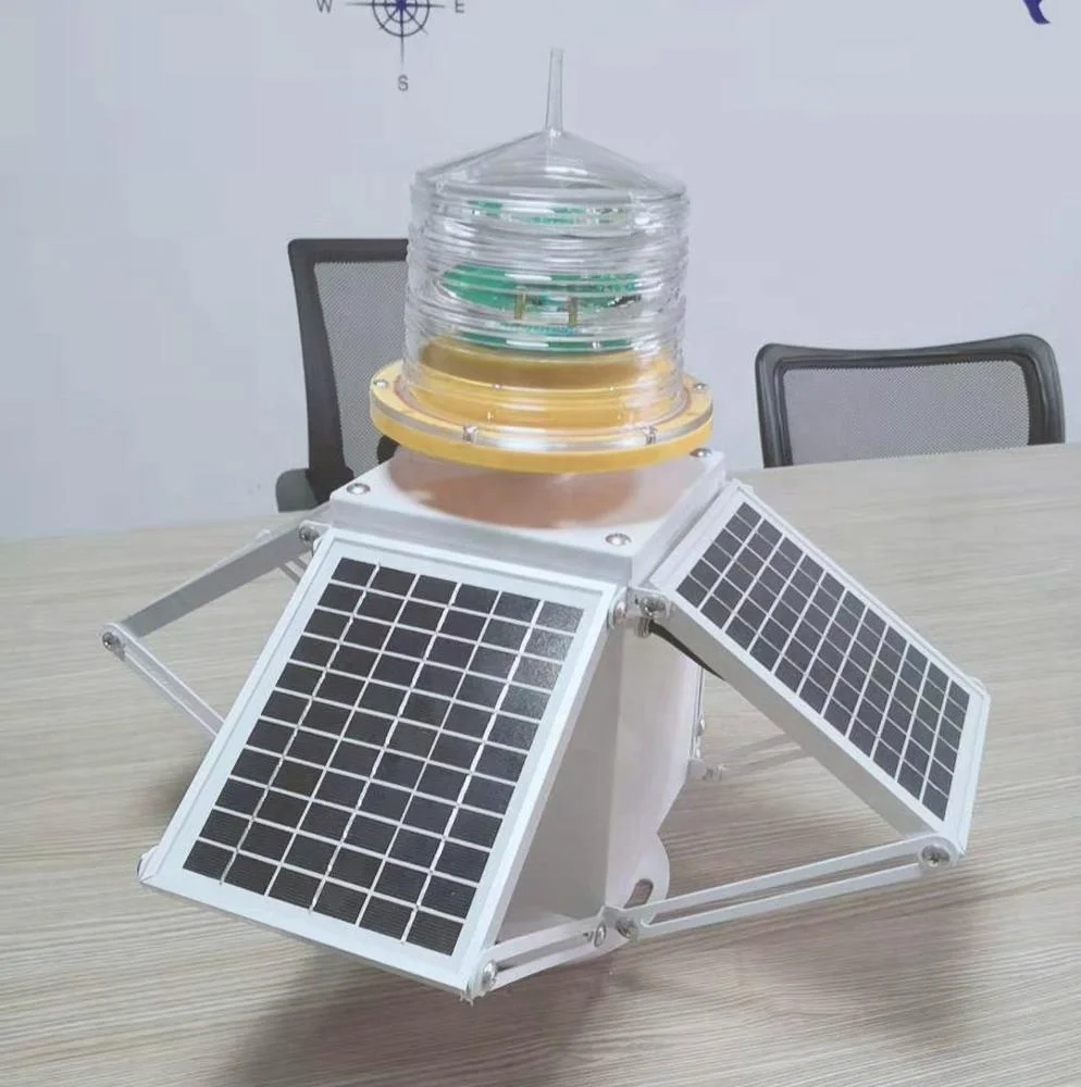 GS-MS/T portable medium intensity type B solar aviation obstruction light
