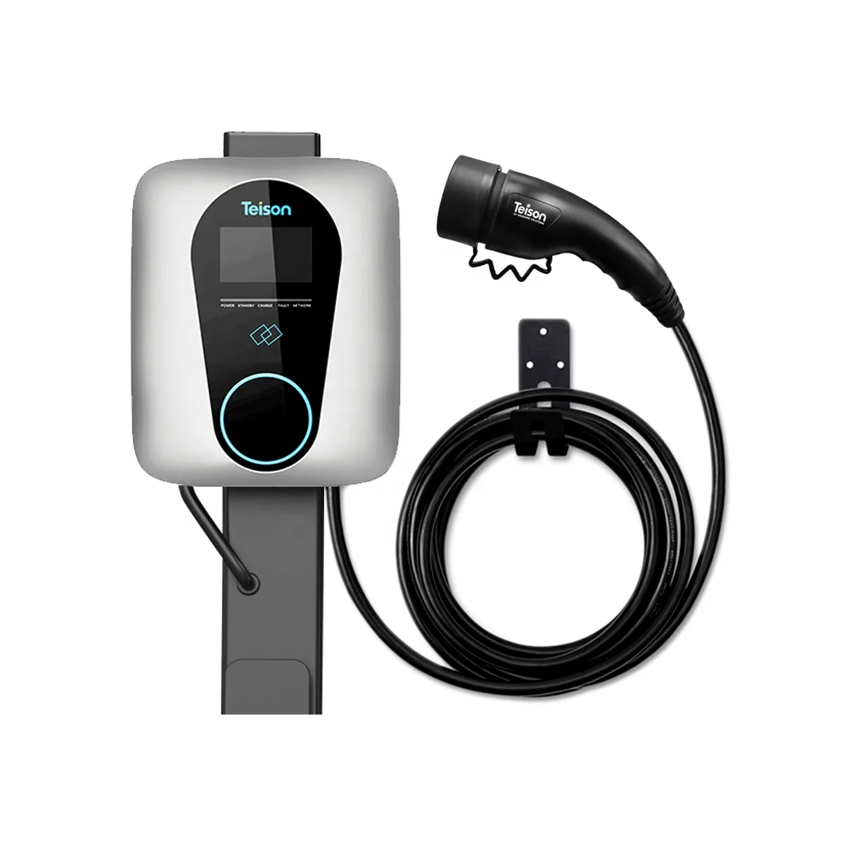  Teison 11 кВт OCPP EV зарядная станция переменного тока с зарядными разъемами типа