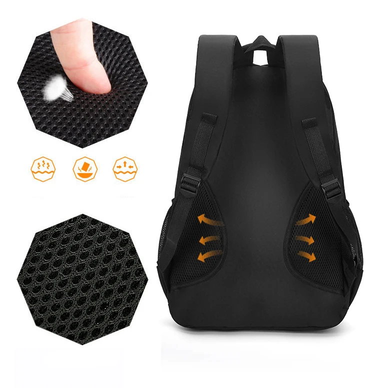 Factory Wholesale Cheap Price Polyester anti-theft Back pack Bags Travel Business Laptops Backpack ...