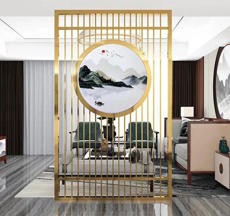 Customized Laser Cut Panels Aluminum Metal Panels Combined Partition Screen Panel Wall  dividers partition screen