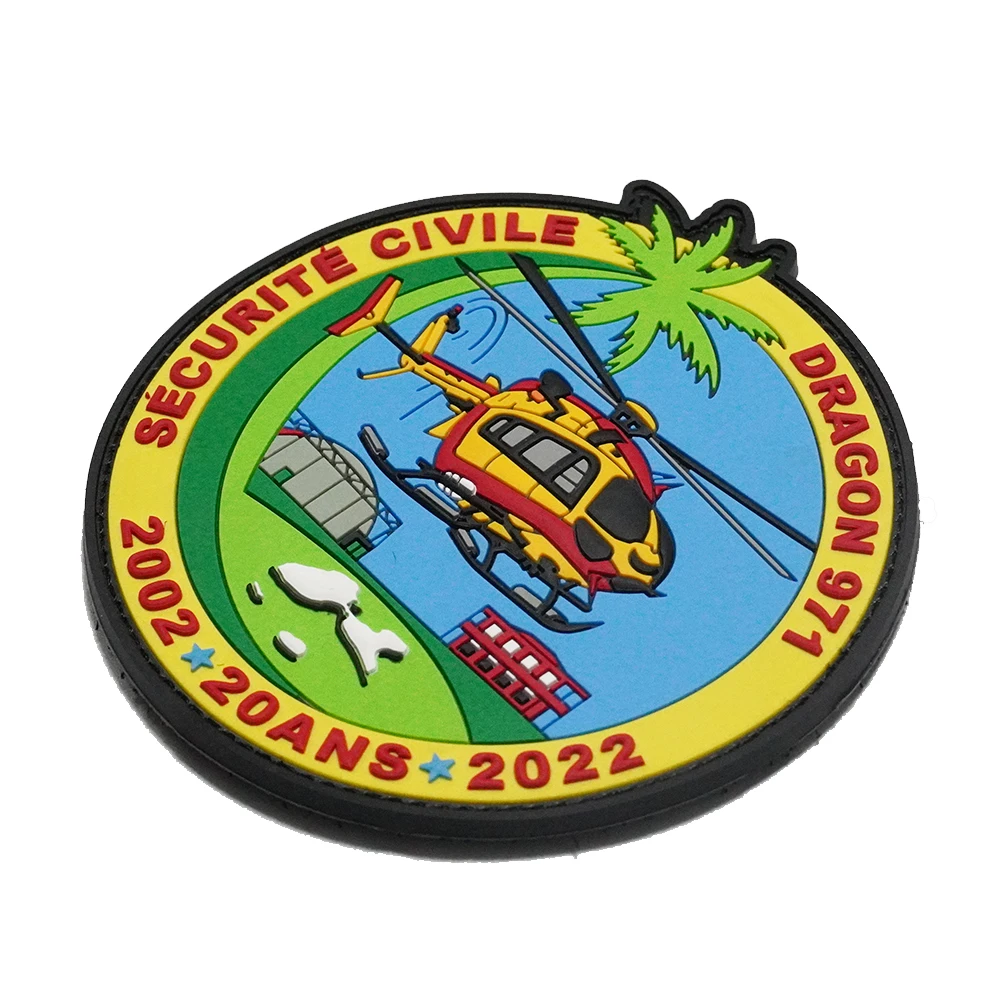 Custom 3d Heat Transfer Silicone Label Embossed Logo Pvc Rubber Patch