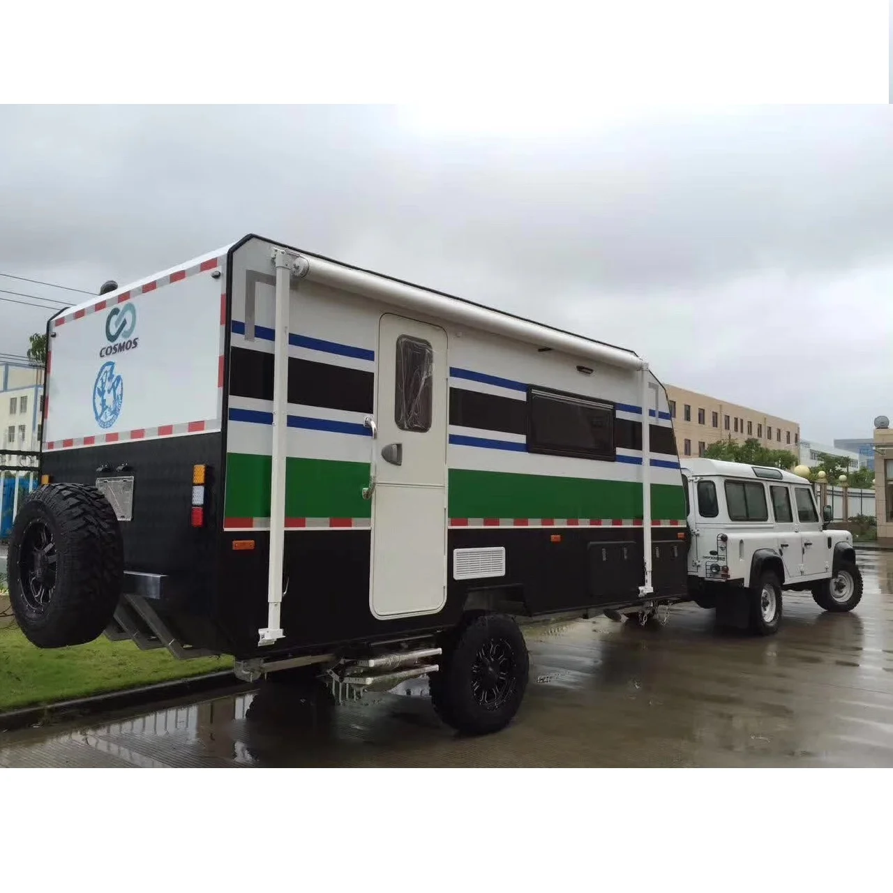 Awnlux Caravan Accessories Manual Retractable Folding Overland Camper Trailer Side Awning Canopy tents Outdoor for Patio