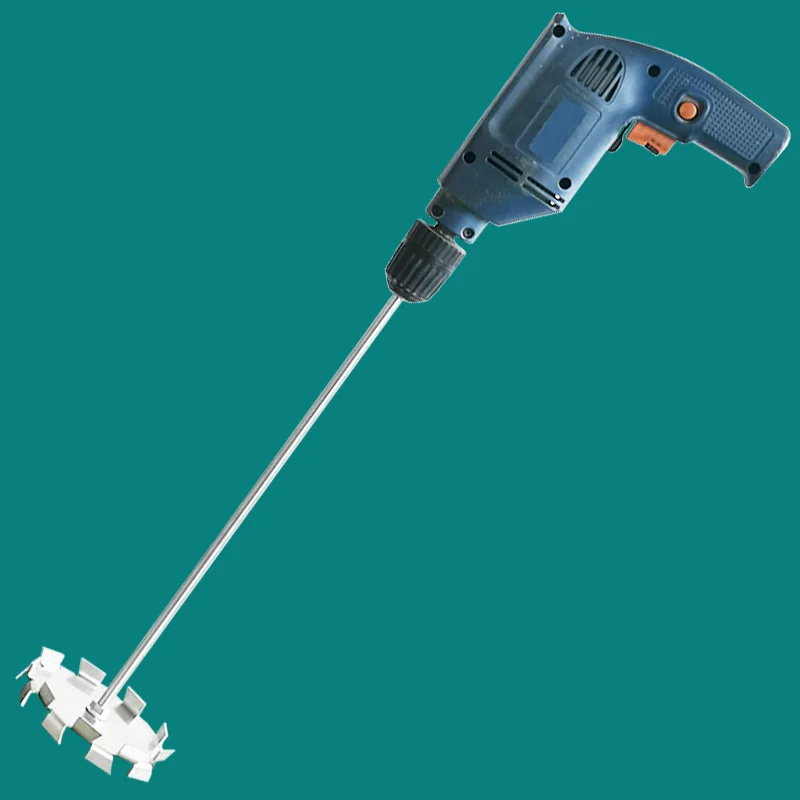 Stainless Steel Plate Stir Dispersion Blade Agitator Disk With Rod Mixer Machine For Lab Test