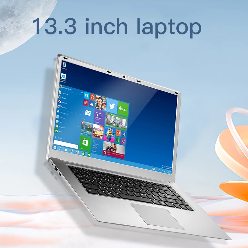 Customized OEM 13.3-inch laptop computer Portable notebook computer business laptop used low price laptop