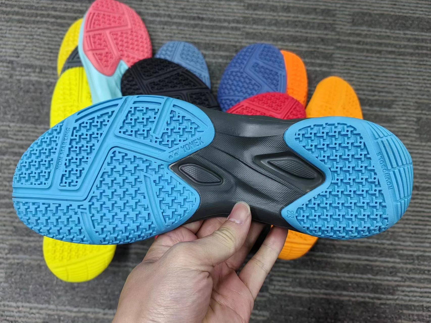 Wholesale Soft Sneaker Sole Badminton table tennis Shoe Sole MD RB Outsole