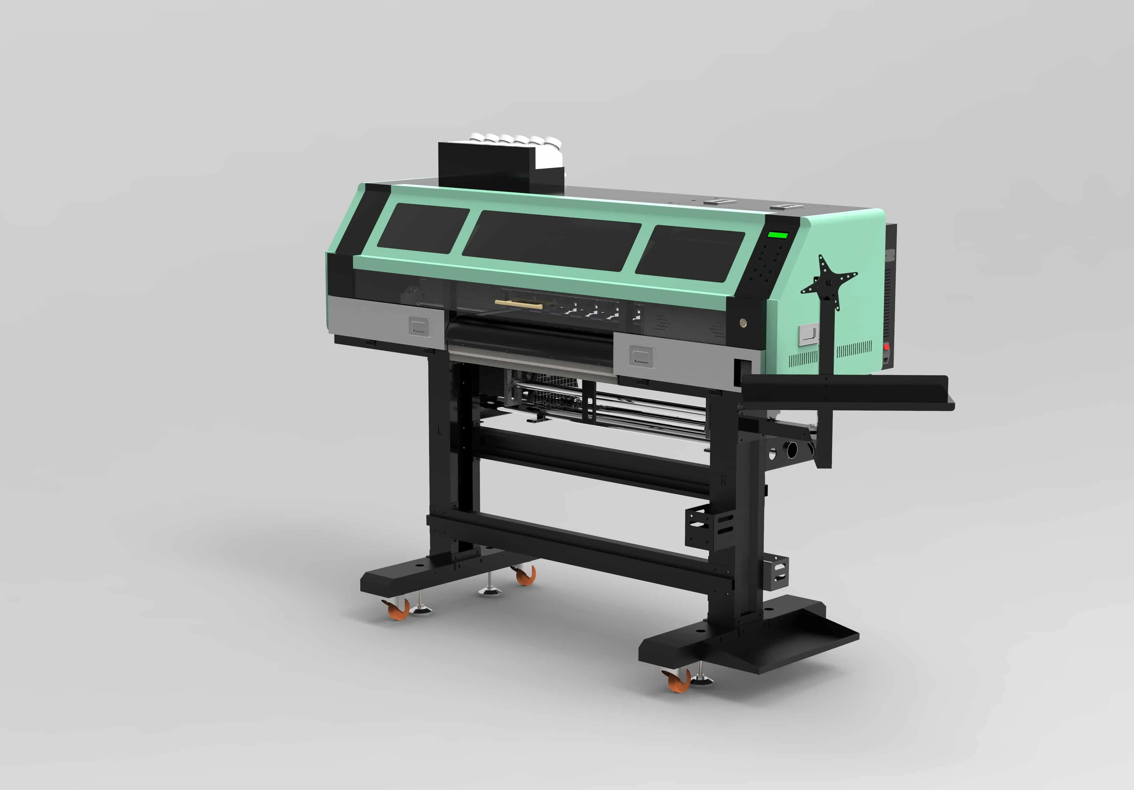 i3200 dtf printer 5 color (C/M/Y/K/W)  2 / 4 print heads for optional Dtf Printer With Dtf Shaking Powder Machine