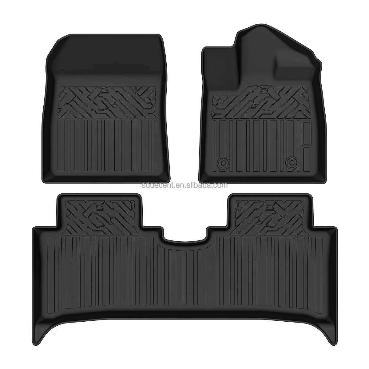 TPE Car Mat All Weather 100% Rubber TPE Car Floor Mat use for POER