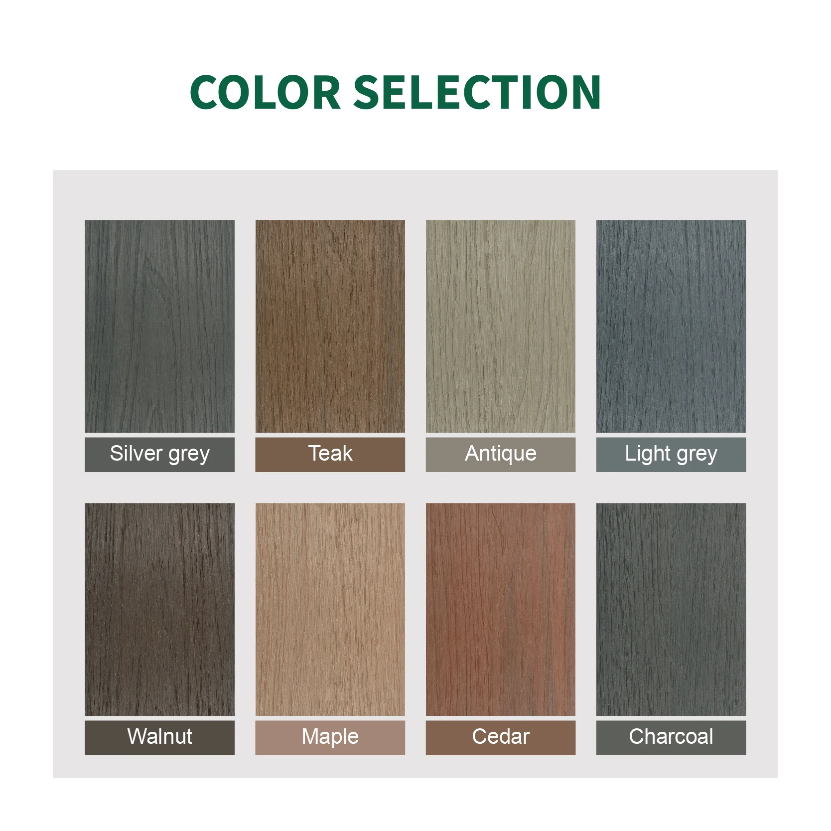 European Style New Fashion Design Wood Plastic Composite Wall Panel Cladding Co-Extrusion Outside wall panel