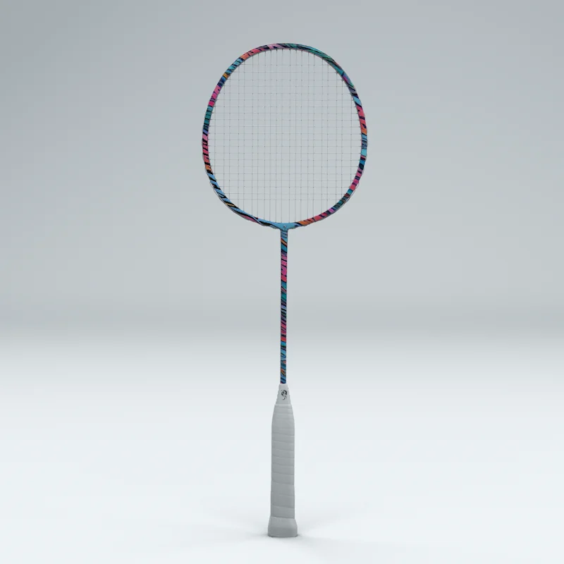 pink and blue patterns 4U 2023 hot sale steel custom professional odm set high modulus top brand cheap price badminton racket