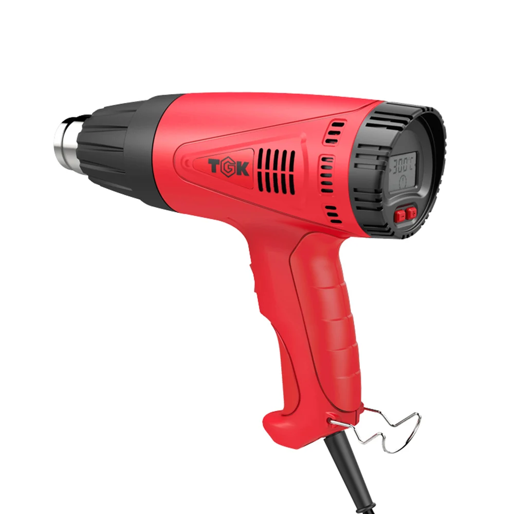 TGK Large HG8720E 2000W Outdoor Temperature Led Display Hot Air Gun