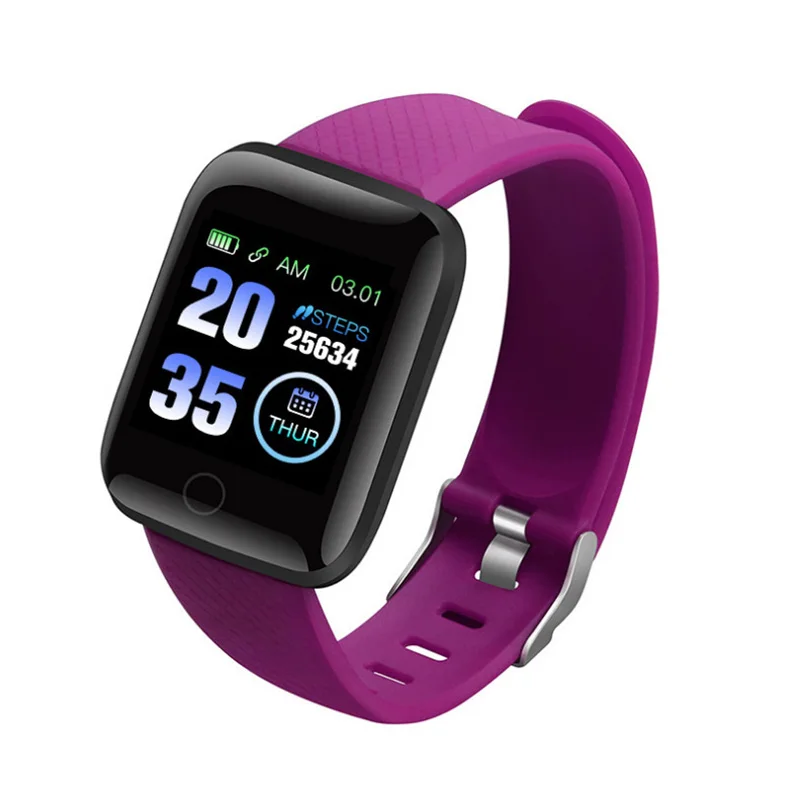 
Promotion 116plus Sport Smart Watch 116 plus Smart Bracelet Large Screen Pedometer Heart rate IP67 Waterproof 