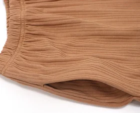 AIMINYZ 2023 Sleepwear Women Short Sleeve Knitted Cotton Short Sleeved Women And MenPullover Homewear Casual Clothes At Home