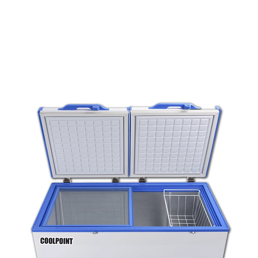 358 литров dc солнечный глубокое морозильное вместилище Солнечный морозильник для дома Морозильный аппарат для глубокого замораживания