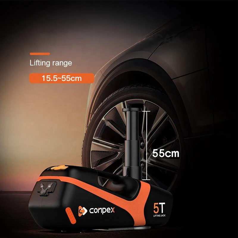 Manufacturer New Arrival 12V 55CM Max Jack Car Lift Quick Jack Car Lift Wireless Car Jack With Inflatable Electric Wrench