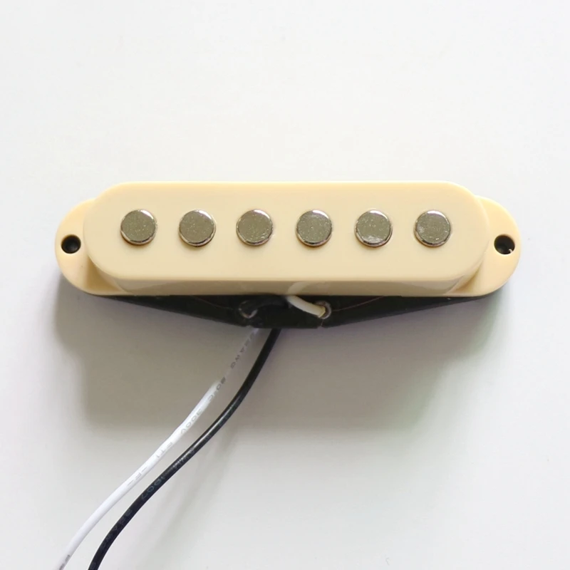 Online stringed musical instrument store electric guitar parts diy ST guitar kit parts Single coil flat guitar pickup